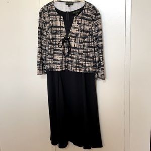 NWOT Dress and Cardigan Set Sz 18